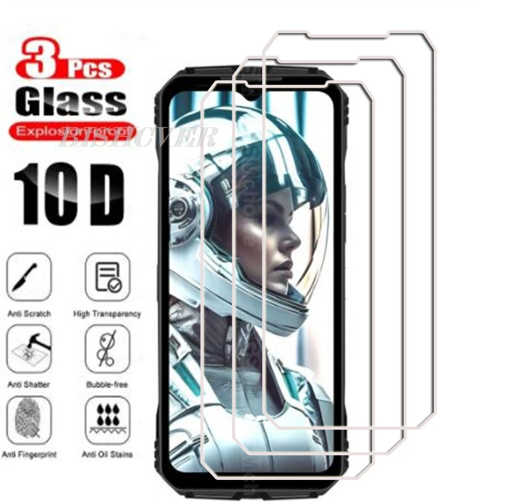 9H Original Protection Tempered Glass For DOOGEE V Max Plus Rugged 6.58