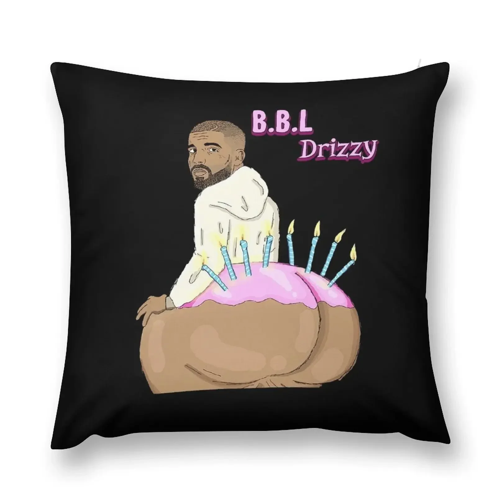 

bbl-drizzy kendrick-vs-drake Throw Pillow covers for pillows christmas pillow case Cushion Child pillow