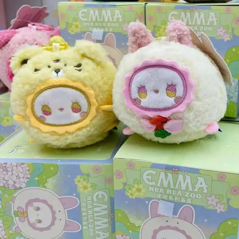 إيما سيكريت فورست صندوق أعمى سلسلة ألعاب من نسيج مخملي متعدد الألوان نمط الإبداعية على ظهره قلادة لطيف حلية صندوق غامض هدايا ممتعة #4