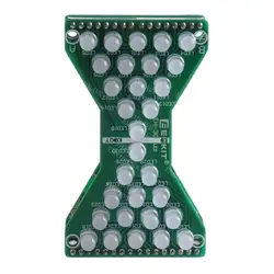 Learn To Solder Fun Kit  LEDs Hourglass DIY Electronic Projects PCB Soldering Kits