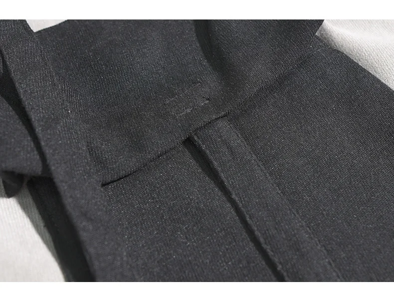 Luzhen bolsos de contraste de cor personalizados decorar design baggy calças casuais masculinas 2025 cintura elástica calças largas jy1949