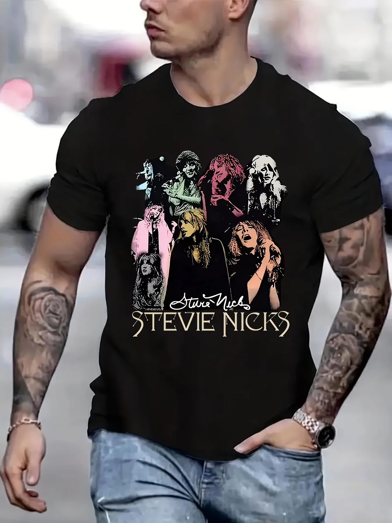

Stevie Nicks Football Shirts 2025 Short Sleeve Tees Anime Things Boyfriend Gift Men Original Gifts B5022241