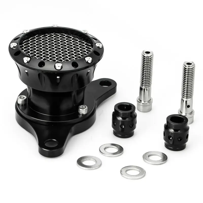 Motorcycle Accessories Black Velocity Stack Air Cleaner Intake Filter For Harley Sportster 2004-2023