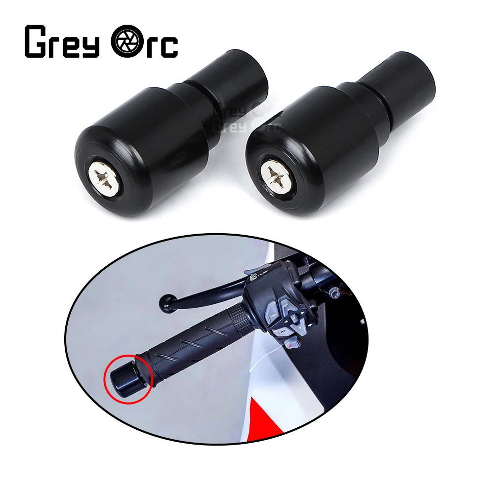 For Honda CBR1000 CBR 1000 CBR600 RR CBR1000RR Handlebar Grips Cap Anti Vibration Plug Motobike Ironwork Handle Bar End Weight