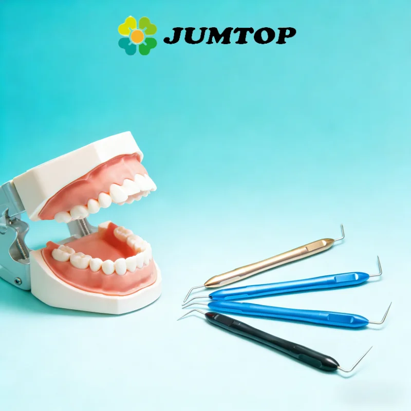 JUMTOP Dental Gutta Percha Hand Plugger Endodontic Filling Instrument