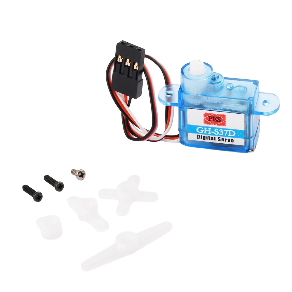 Micro 3,7g Servo GH-S37D Mini Digital Servo zur Steuerung von Flugmodellen, Flugrichtung, RC-Flugzeug, Hubschrauber, Boot – Detail 3