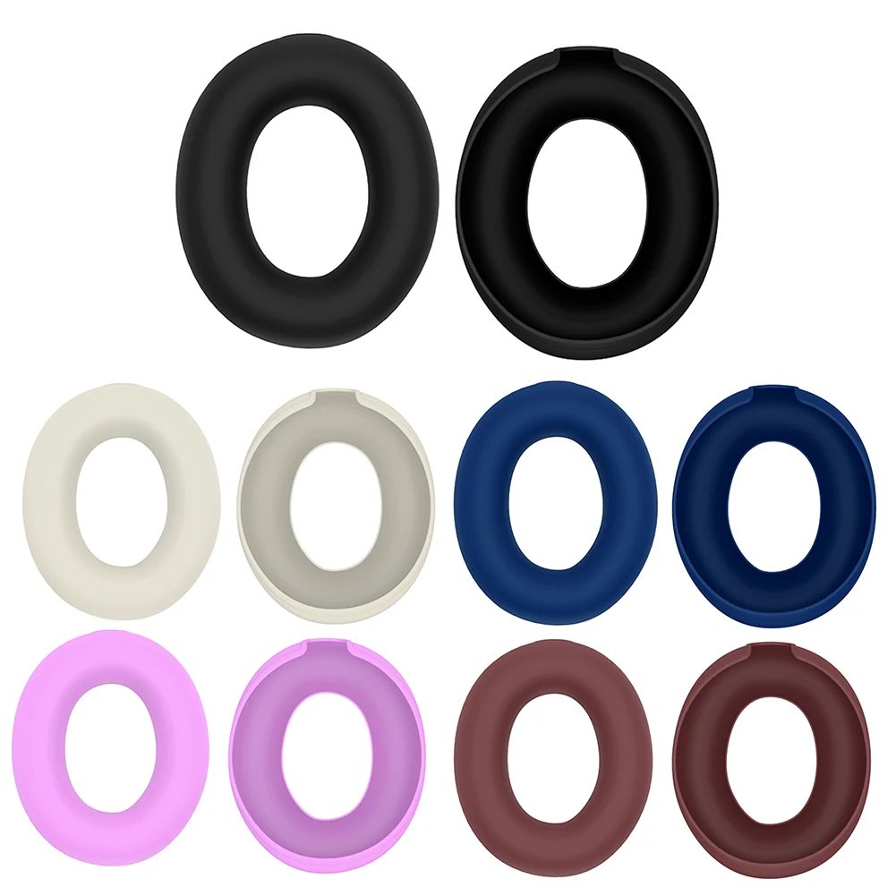 Silicone Case Anti-Scratch Protective Case Sweatproof Headphones Earpad Cover Washable for Bose QuietComfort/QuietComfort Ultra