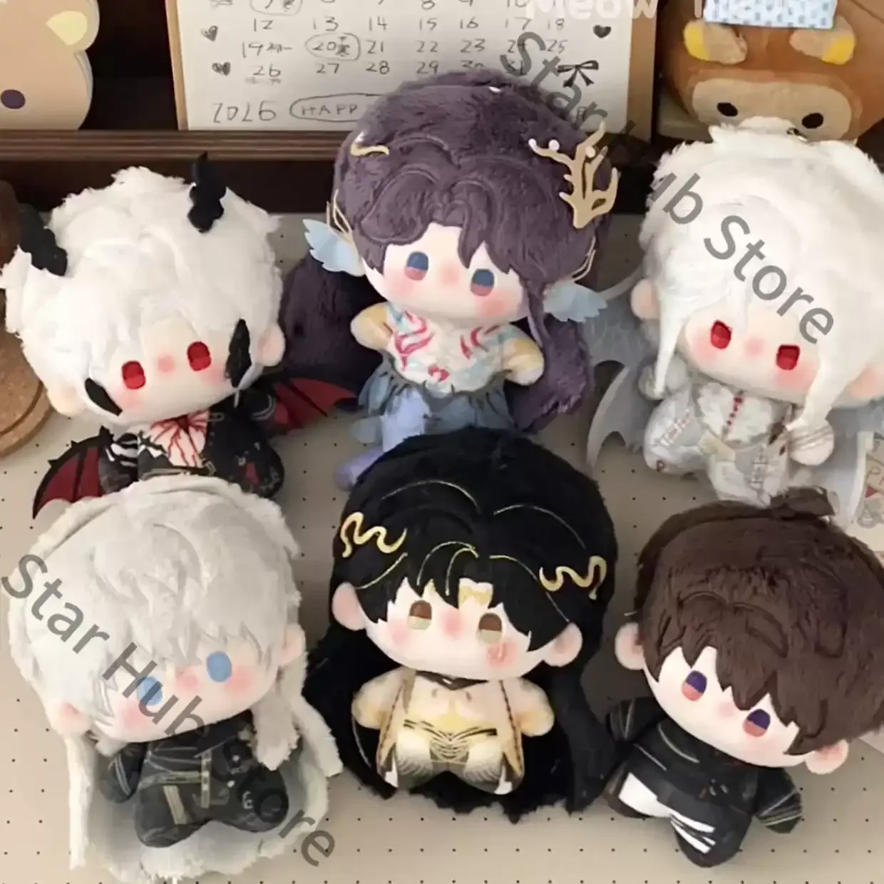 Love and Deepspace Rafayel Zayne Xavier Sylus Caleb Stuffed Animal Doll Cosplay Colleagues Adorable Souvenir Gifts Anime
