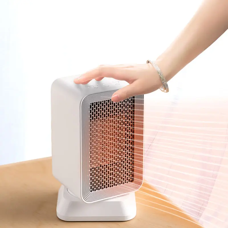 1000W PTC Space Heater Room Winter Personal Mini Electric Radiator Portable Home Desktop Electric Fan Heaters Mini Heating