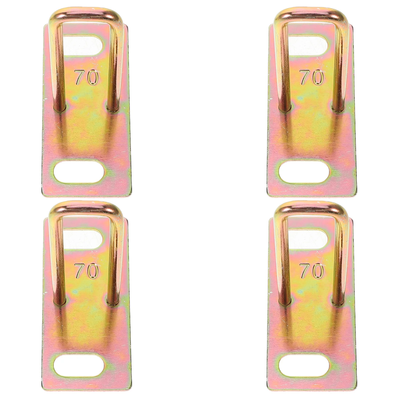 

4Pcs Electric Motorcycle Seat Plate Hook Sturdy Replacement Parts for Motorbikes Saddle Safety Lock