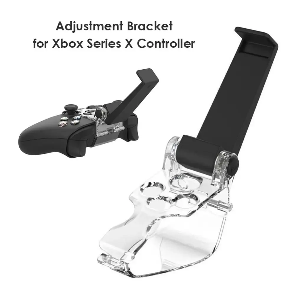 Adjustable Gamepad Mobile Phone Holder Foldable Ergonomic Controller Mount Clamp Support Stand for Xbox Series S/X Streaming