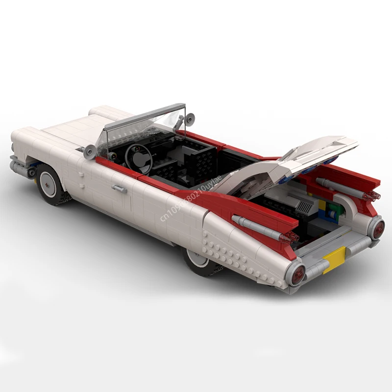 Moc 1592PCS Convertible Cruiser Compatible 10274 Ghostbusters Creative Vehicle Building Block Bricks Toys Model for Adults Gift