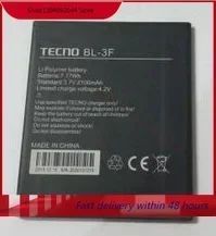

Новый аккумулятор для сотового телефона TECNO F7 2024 BL-3F, оригинальная аккумуляторная панель 2100 мАч