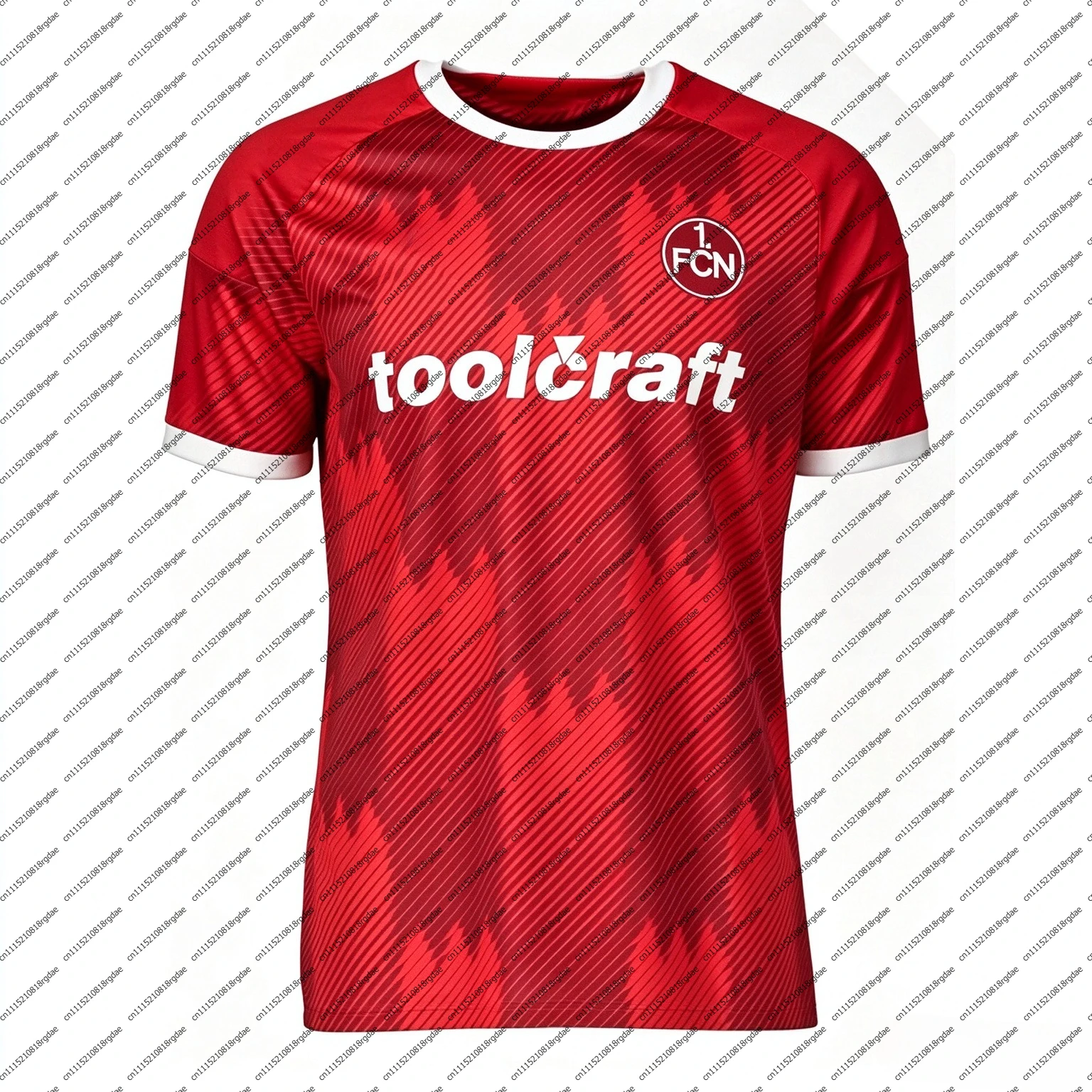 2026-27 1.FCN Home and Away T-Shirt with 3D Digital Print, Comfortable and Breathable Sports Casual Top