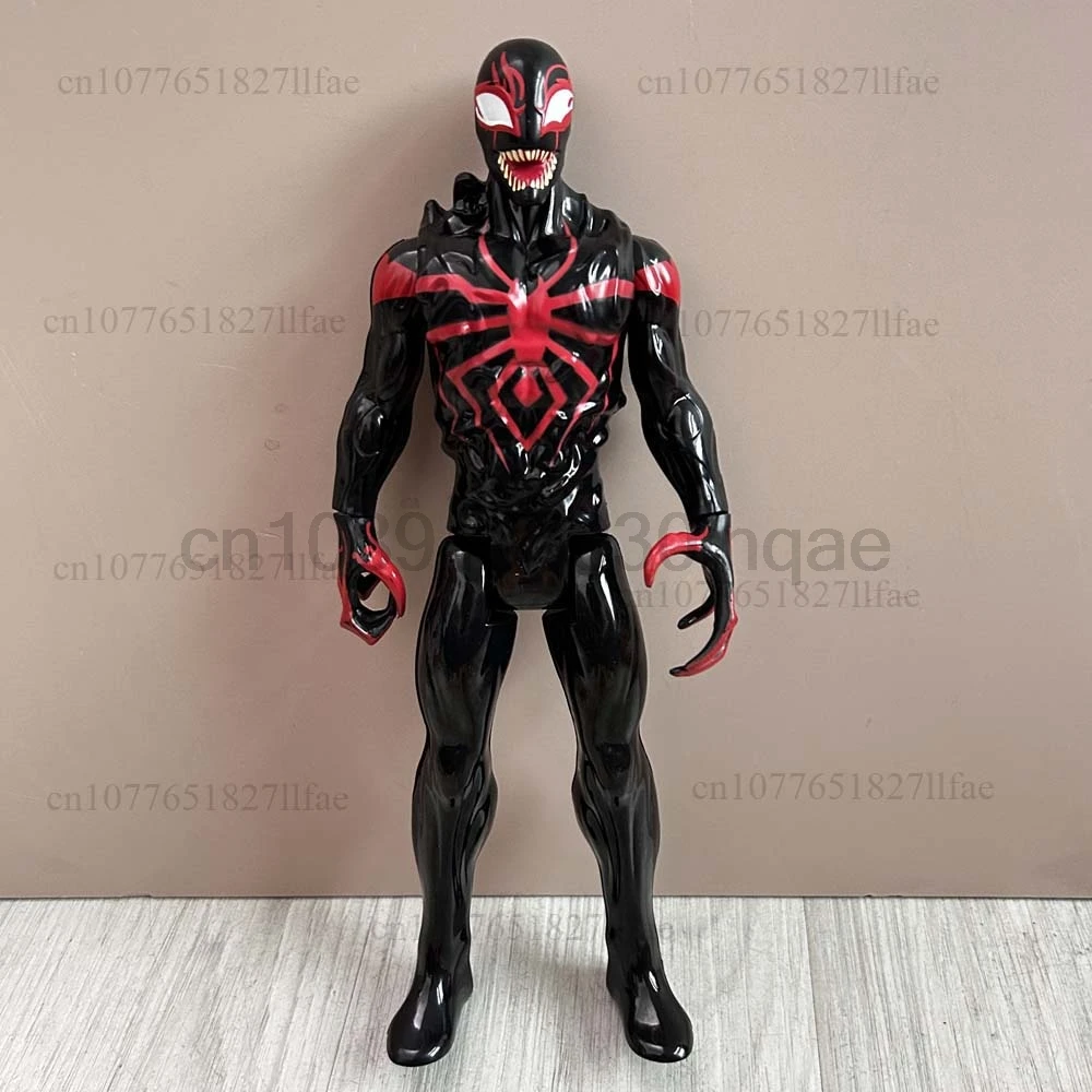 30 سنتيمتر جديد الصلب العنكبوت تيتان بطل المسلسلات الرجل العنكبوت ماكسيموم فينوم مايلز موراليس انفجار والعتاد عمل نموذج لجسم اللعب غرفة ديكور