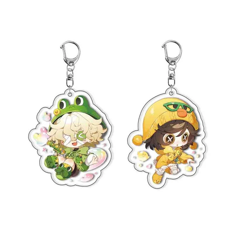 

‌Identity Five Game Related Products Fun Keychain Bag Charms Pendant Q Version Creative Keychain Jewelry Fans Key Chain Display