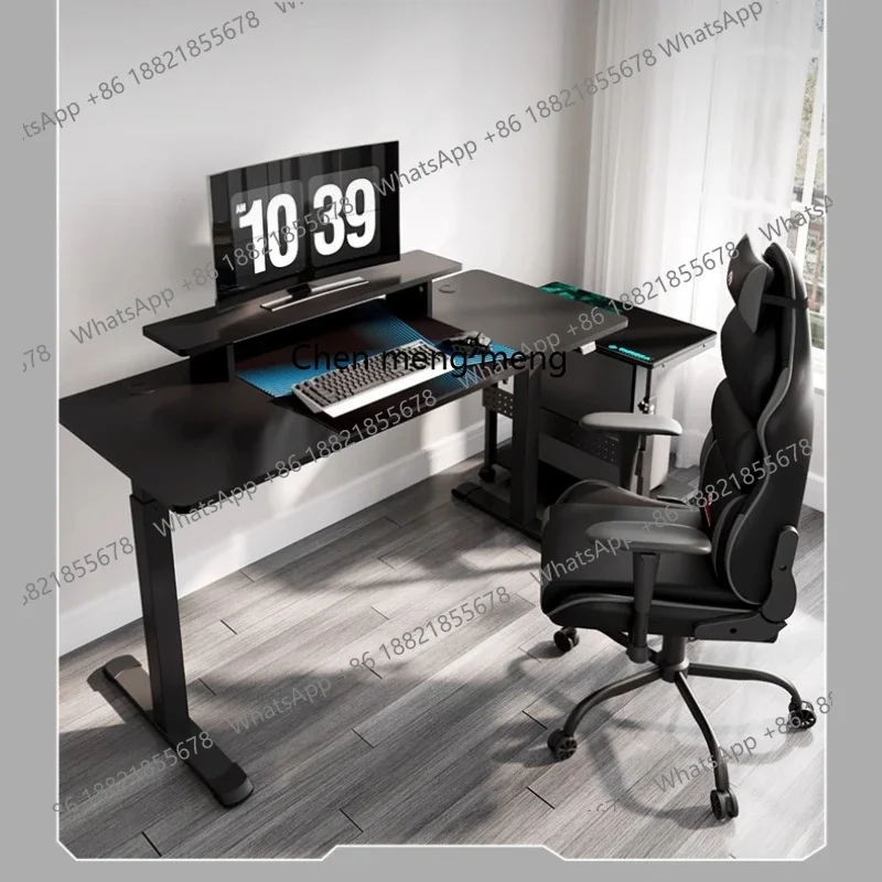 Smart Electric Lifting Table Household Lifting Student Desk Bedroom Office Desktop Computer Desk