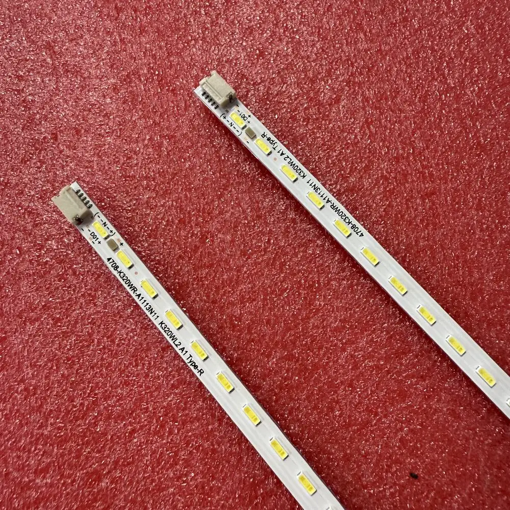 2pcs/set LED Backlight Strip For E32B500WD 4708-K320WL-A1113N11 4708-K320WR-A1113N11