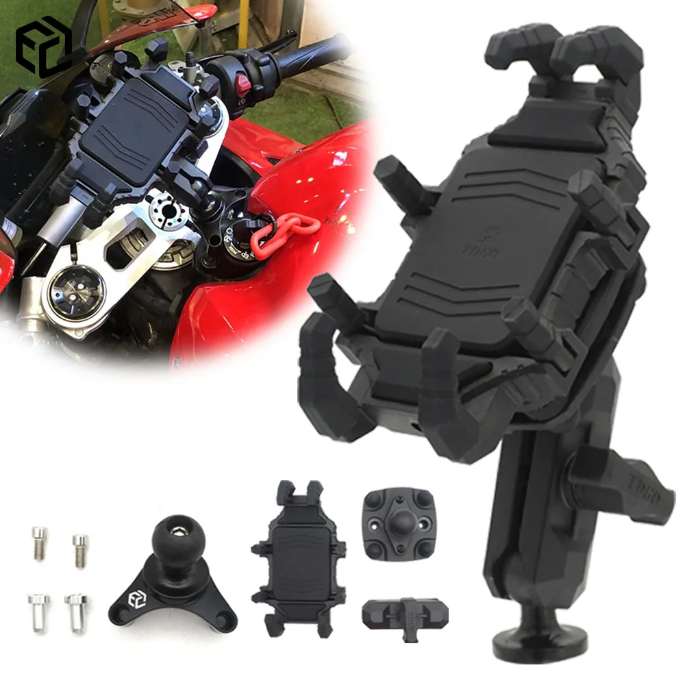 Motorcycle Handlebar Cell Phone Holder Mount Support GPS Stand For DUCATI Panigale V2 V4 1299 1199 899 959  Moto Accessories