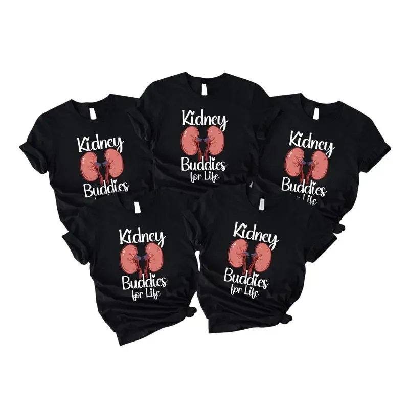 Kidney Buddies for Life T Shirt Disease Tess Donor s Donation Dialysis Nurse Organ