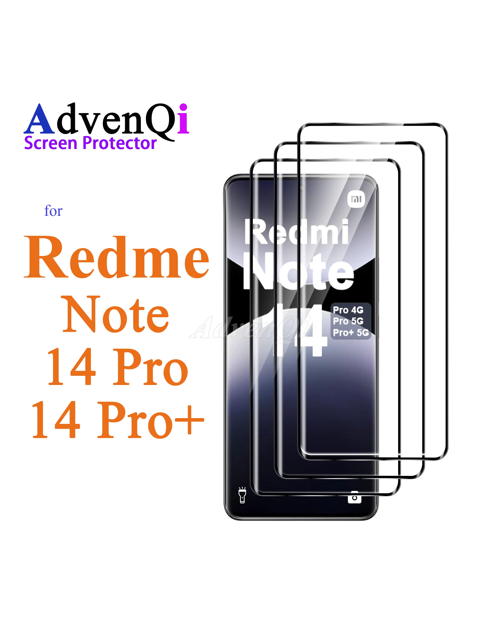 Ochraniacz ekranu 3D dla Redmi Note 14 Pro 4G 5G Plus 6,67 cala Boczny klej Szkło hartowane HD Crystal 9H Anti Scratch Case Friendly — zdjęcie produktu 7