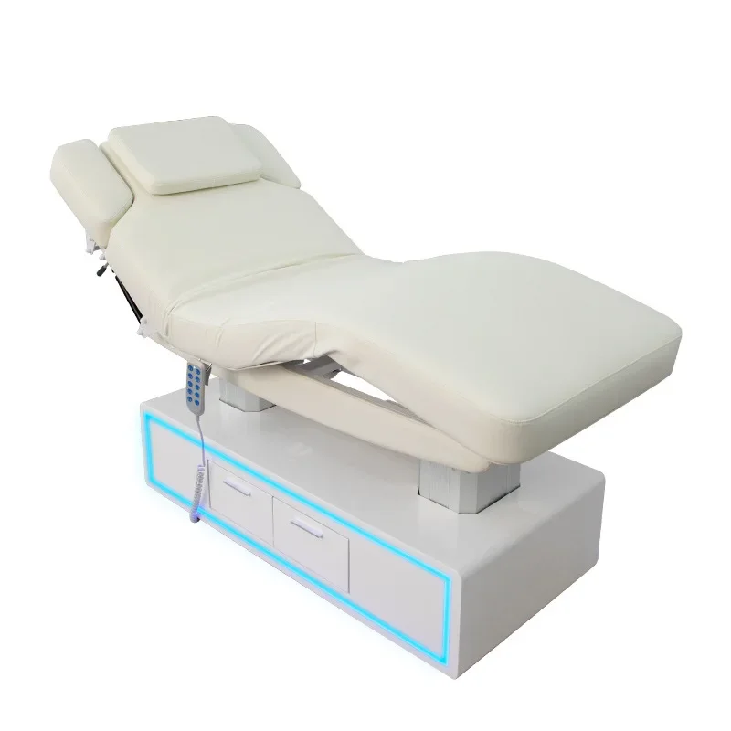 

Электрическая косметическая кушетка для салонов красоты, многофункциональная SPA-кровать с подогревом и массажем, поддерживающая постоянную температуру.