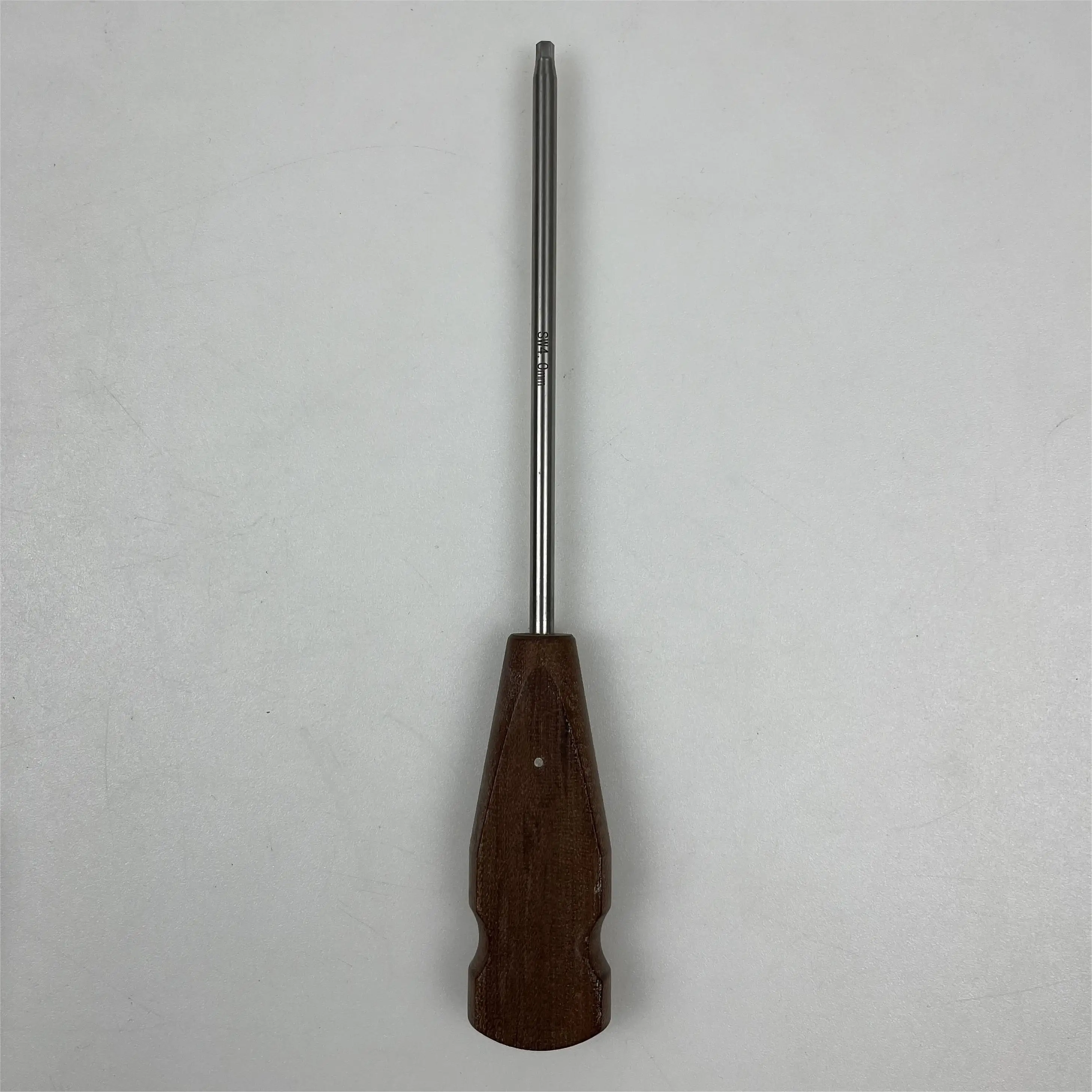 GREATLH Bone Screwdriver Orthopedic Medical Screw Driver Hex Head Wooden Handle Veterinary Orthopedics Instruments pet