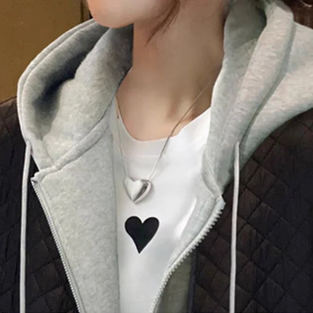 Hooded Spliced Women Parkas Coats Mid Lenth Overcoat Solid Zipper Long Sleeves Loose Thick Office Lady Casual Autumn Winter 2025