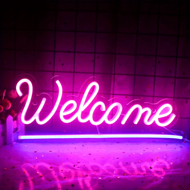 

Custom Neon Signs Personalized Name Neon USB Powered Multi Font Colors For Walls Bedroom Bar Party Manor Decorative LED Lighting
