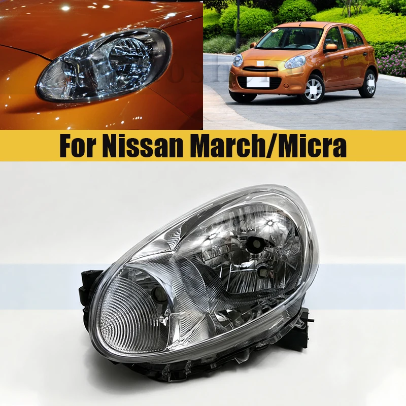 

Фара переднего бампера для Nissan March/Micra 2010-2015 Фара головного света