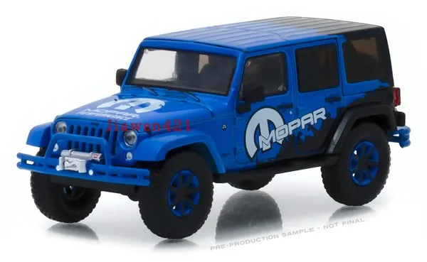 1:43 2012 Jeep Wrangler MOPAR alliage modèle à collectionner affichage cadeau édition jouets