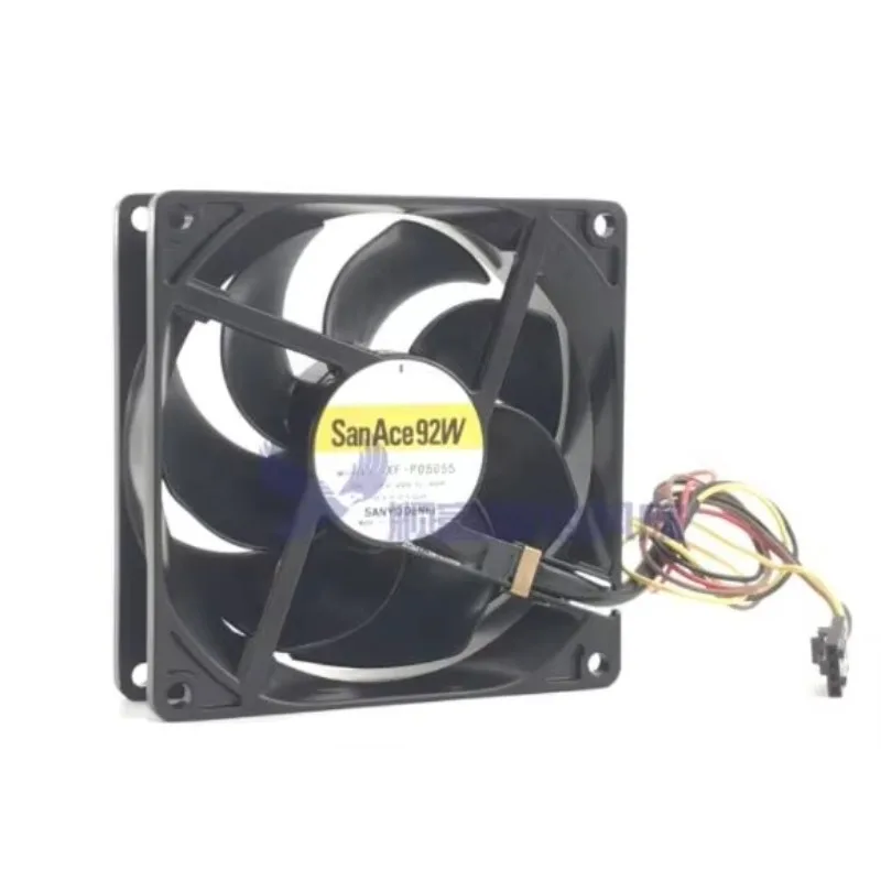 

SANYO DENKI XF-P05055 DC 12V 0.42A 90x90x25mm 4-Wire Server Cooling Fan