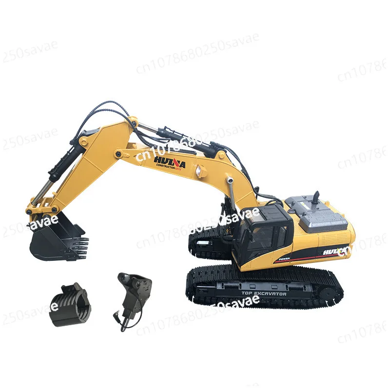 

Electric Remote Control Alloy Excavator Charging Excavator 1:14 Three-in-one DIY Model Construction Vehicle