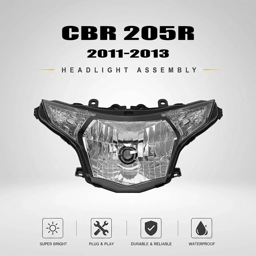 

For Honda CBR250R 2011-2013 CTX700 2014-2018 Motorcycle Front Headlight Assembly