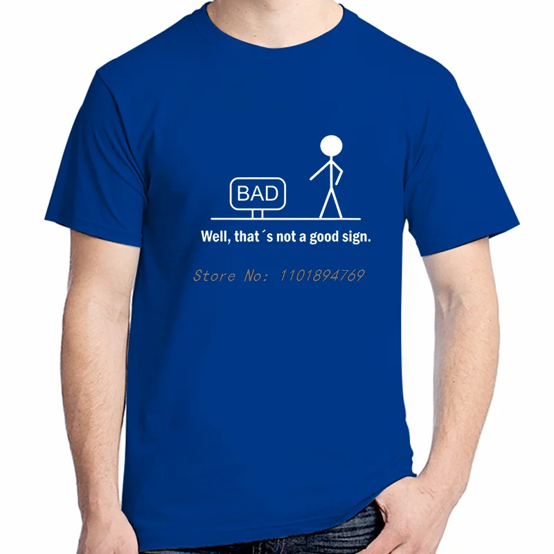سيئة حسنًا هذا ليس جيدًا قمصان مضحكة جرافيك تي شيرت صيفي بلايز وتي شيرت وصول جديد سلع قطنية قمصان جديدة وتي شيرتات