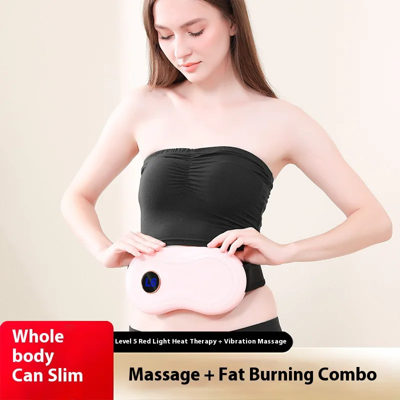 Lazy Fat Slayer Weight Loss Shake Machine Heating Massage Belt Slimming Belly God Tool Abdominal Massager Vibration Plate