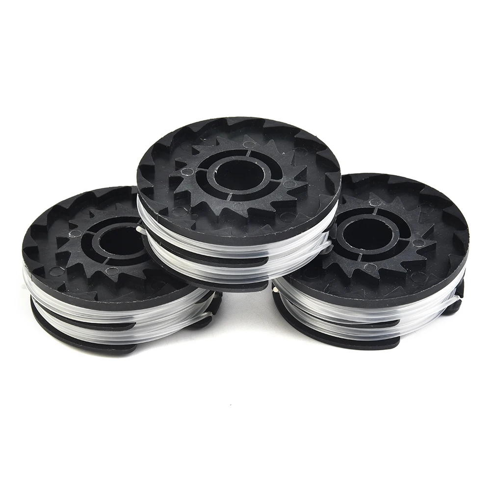 

For Parkside Line Spool Garden Yard 3Pcs Replacement Spools String A5 Tools ABS Trimmer For Parkside PRT 550 A1