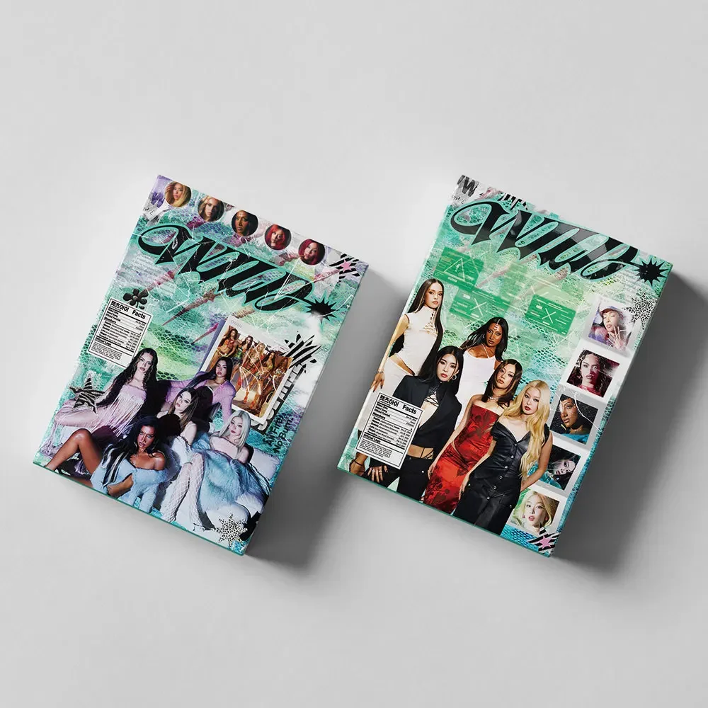 55pcs KATSEYE Support WILD 2 Merchandise LOMO Cards, KPOP Cat Eyes Girl Group Self-made Collectible Cards, Photo Cards image 6