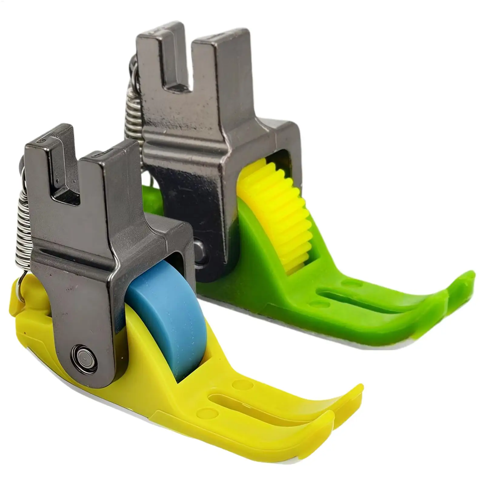 NEW Roller Sewing Foot Single Needle Walking Foot Wheel Presser Feet Sewing Machine Accessories For Denim And Leather