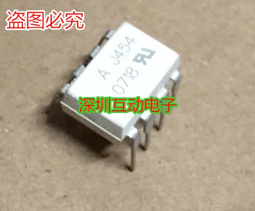 Free shipping   AJ454(HCPL-J454) AJ454 DIP-8      10PCS