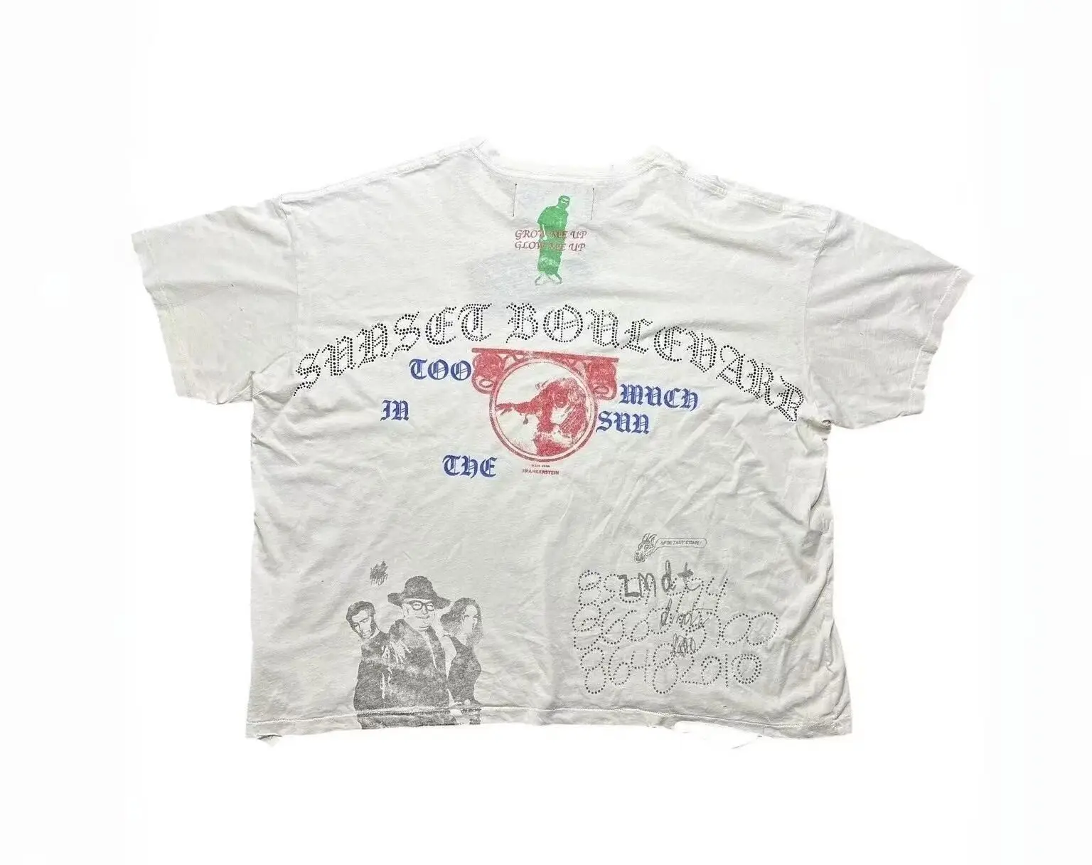Paly Hollywood FW26 H. Lorenzo Anniversary Printed Washed Old Short Sleeve T-Shirt