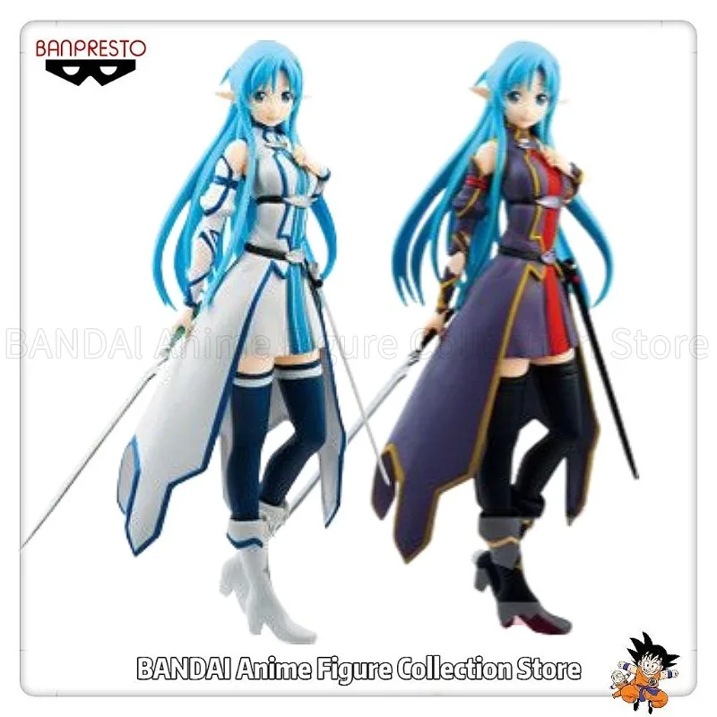 

В наличии Оригинальный BANPRESTO SQ Sword Art Online Asuna Normal Color Ver / Special Color Ver Модель Подарки Коллекция игрушек