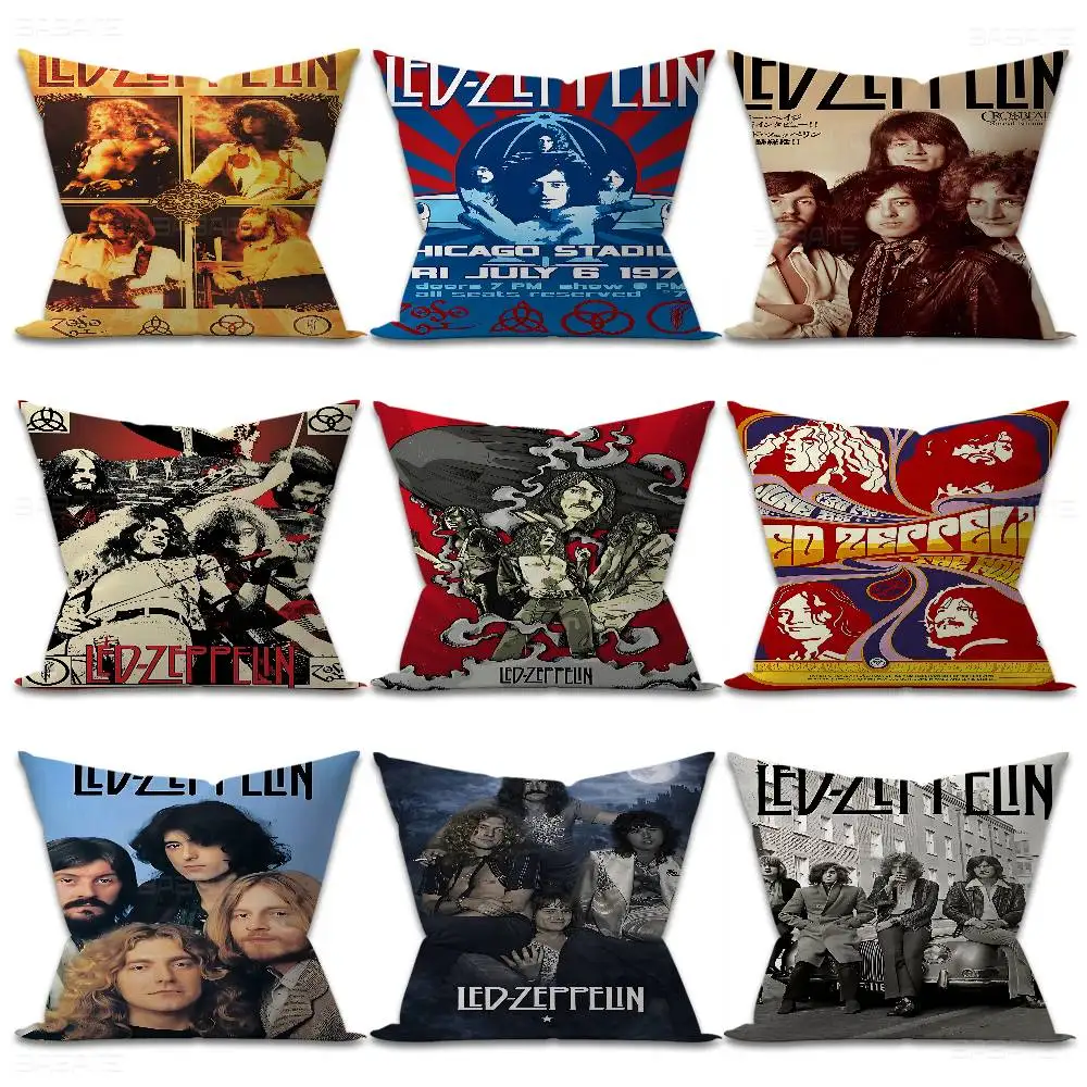 Band L-Led Z-Zeppelin Lucky Dragon Pillow Cover Sofa Cushion Cover Home Room Decoration Children Gift