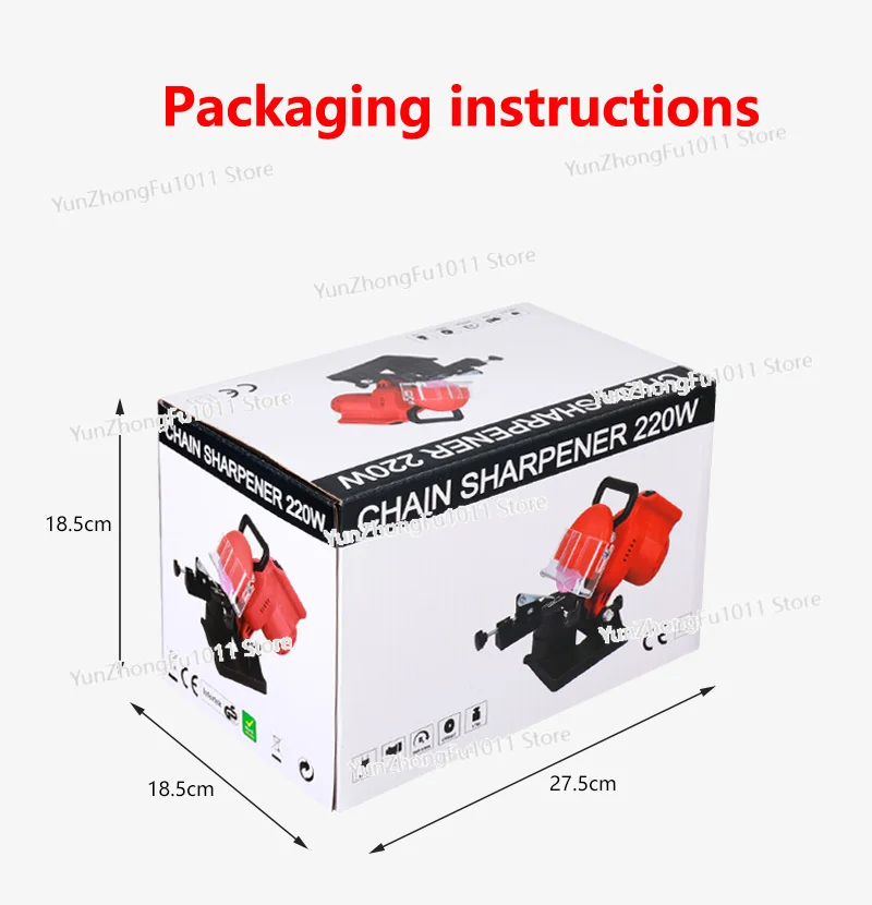 220V FY-22 Chainsaw Chain Grinding Tool Electric Chainsaw Grinding Machine