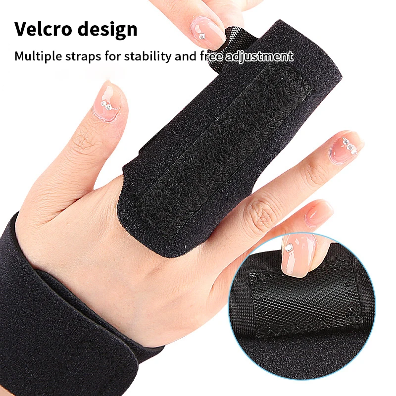

Adjustable Two Finger Brace Trigger Finger Splint Straighten Broken Bent Fingers Thumbs Mallet Splint Tenosynovitis Support