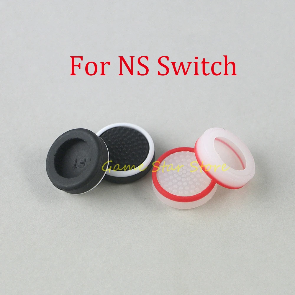 20pcs Anti-slip Joystick Rocker Cap For Nintendo Switch Controller Luminous Rubber Silicone Thumb Girp