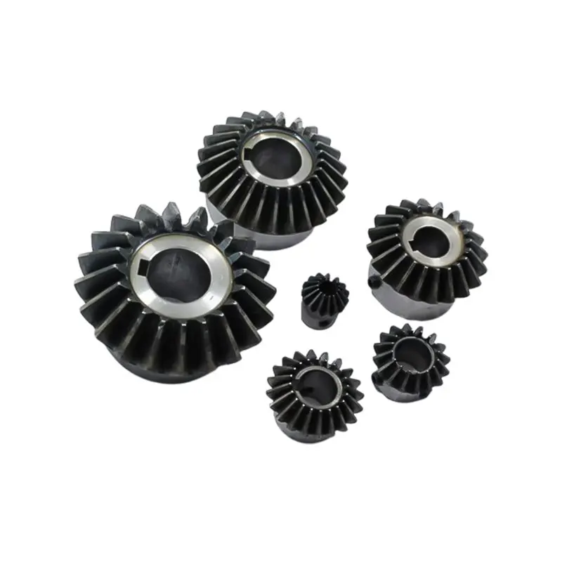 Quenching Electric Motor Conical Gears Cnc Bevel Gear 90° Reducer Grinder Inner Hole 12/14/15/16/17/18/20/22/24/25/28mm Metal
