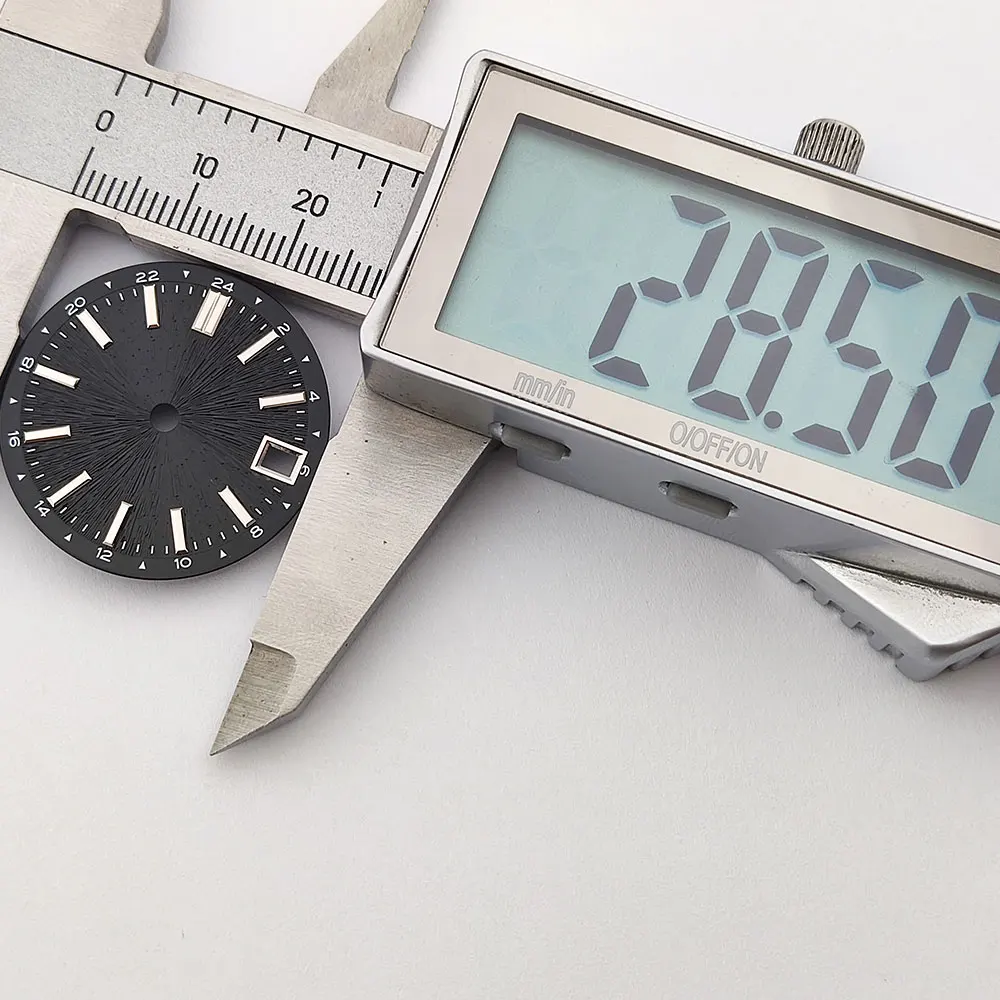 28.5mm dial nh34 nh35 dial Radial pattern dial refit dialsuitable for nh34 nh35 movement watch dial