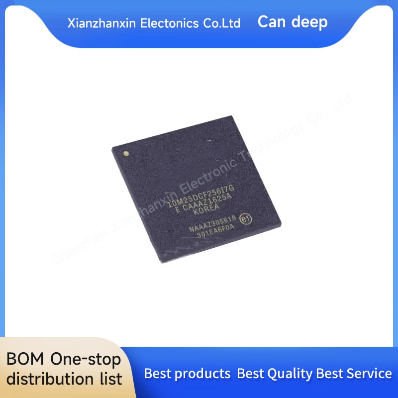 1PCS/LOT 10M25DCF256I7G 10M25DCF256C8G 10M25DCF256 I7G C8G BGA Field programmable gate array chip