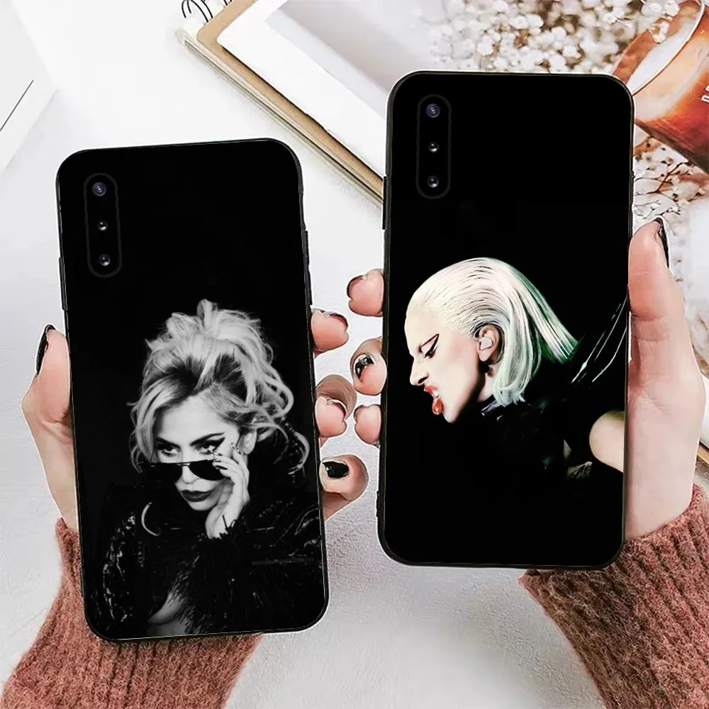 

Hot Singer Lady G-Gaga Phone Case For Samsung Galaxy A13,A21s,A22,A31,A32,A52,A53,A71,A80,A91 Soft Black Phone Cover